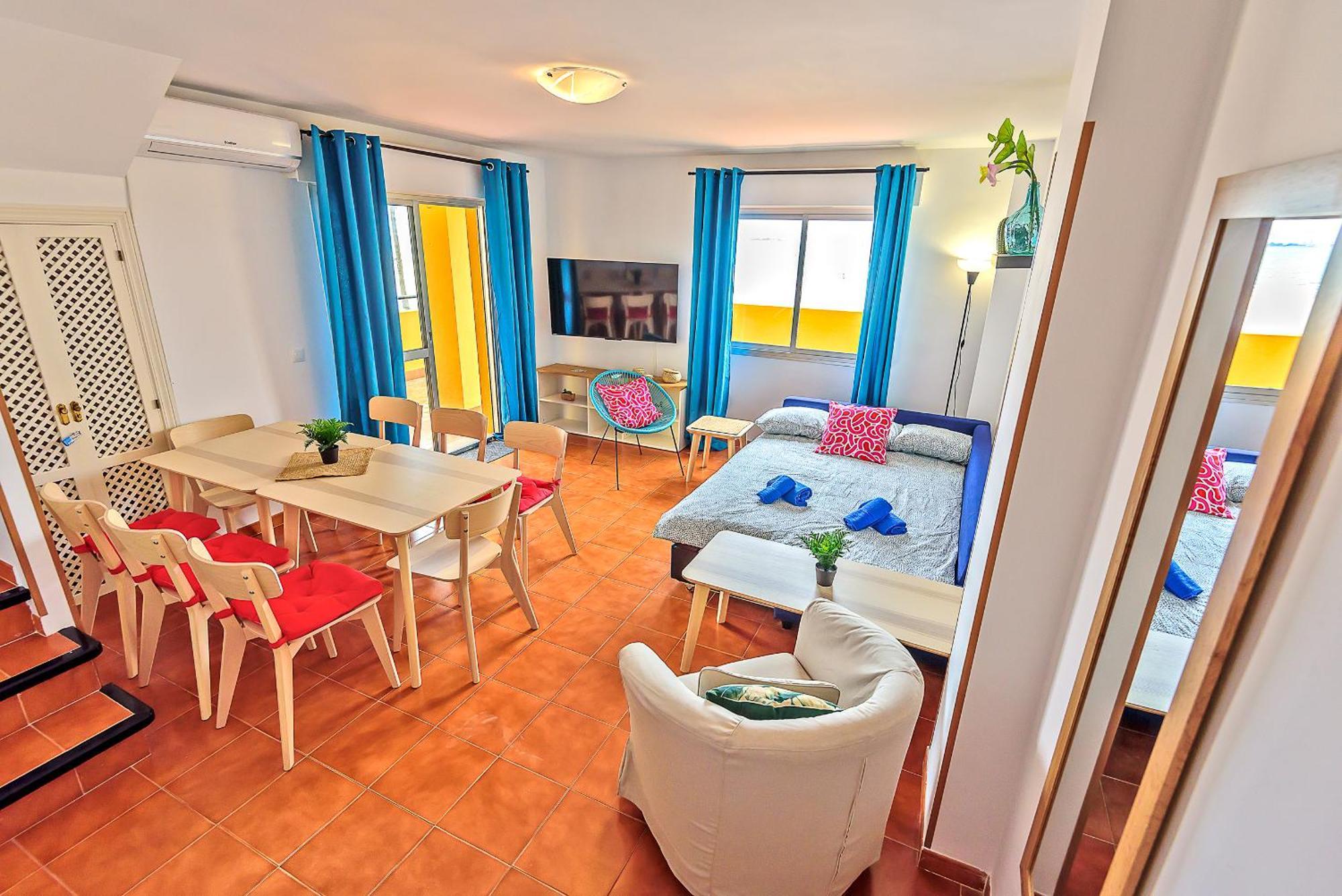 Beachfront Duplex 1ª Linea & Terraces Oceanfront El Puerto de Santa Maria Luaran gambar