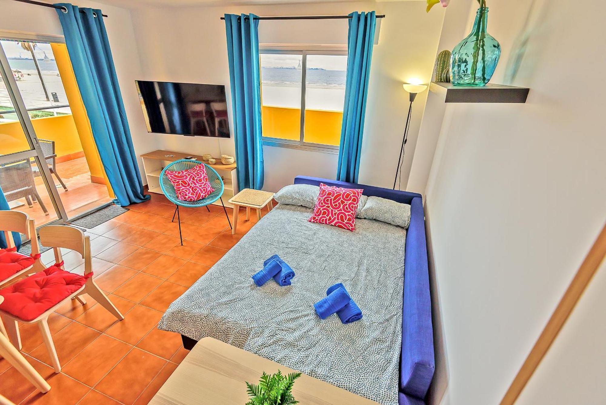 Beachfront Duplex 1ª Linea & Terraces Oceanfront El Puerto de Santa Maria Luaran gambar